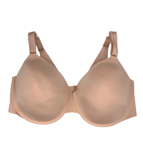 New Soma Vanishing 360 Perfect Coverage Bra Adobe Rose Plus Sz 44D 44 D NWOT - Picture 2 of 5